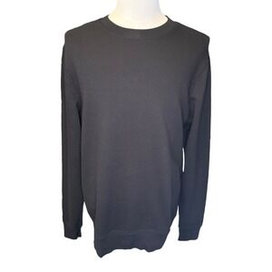 Cotton Citizen Crewneck‎ Sweatshirt Pullover Long Sleeve Black Casual Medium NWT